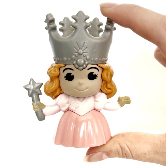 Wicked Glinda The Good Witch Wizard of Oz Action Figure Doll Princess Pink Crown - Picture 5 of 8